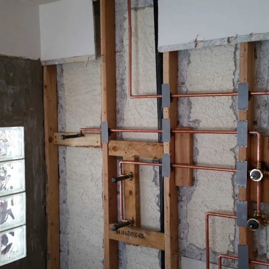 Copper pipe installation for Repiping in Pella